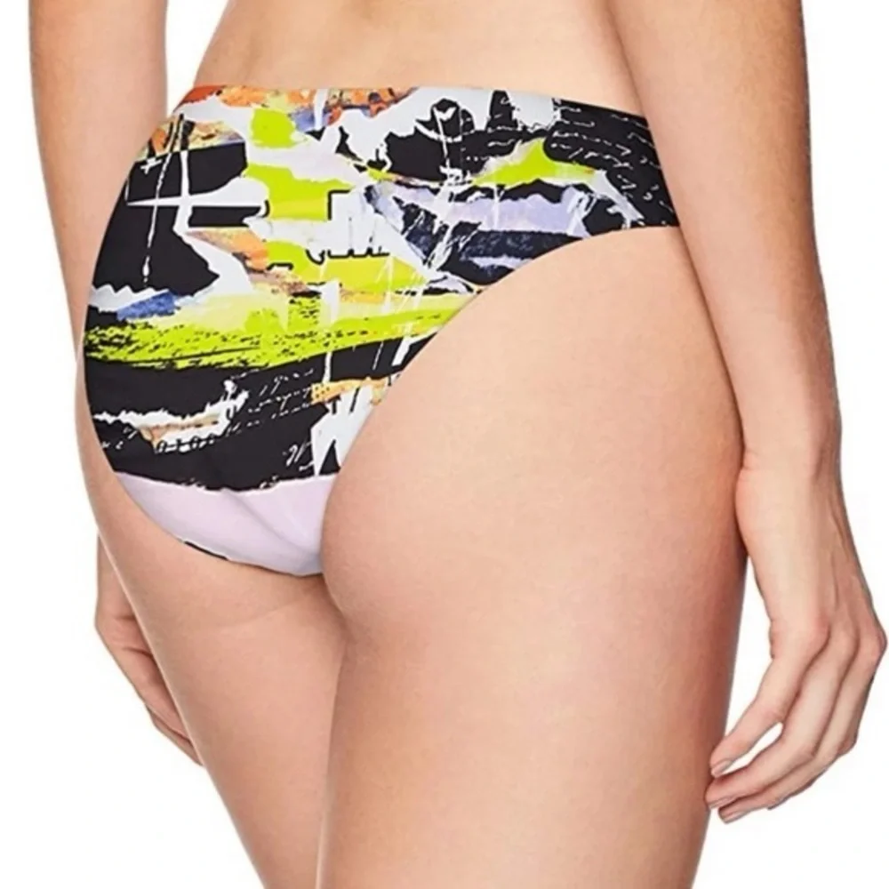 NWT The Bikini Lab News Flash Bottom